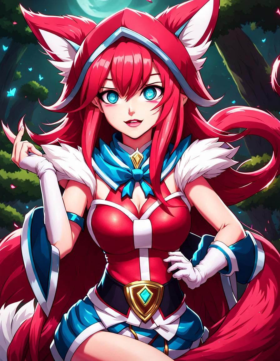 Fox-like Character Holding Thanks You Sign