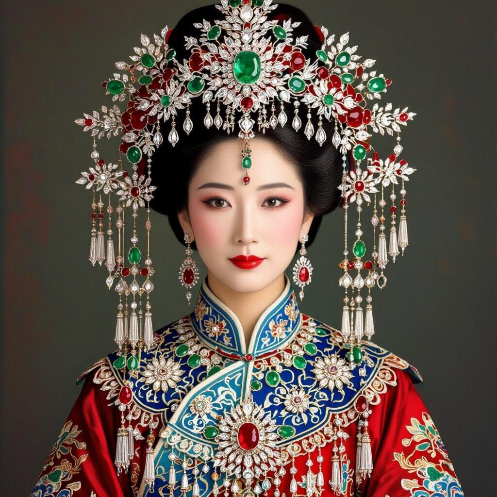 Empress Dowager Xiaochun of the Ming dynasty.