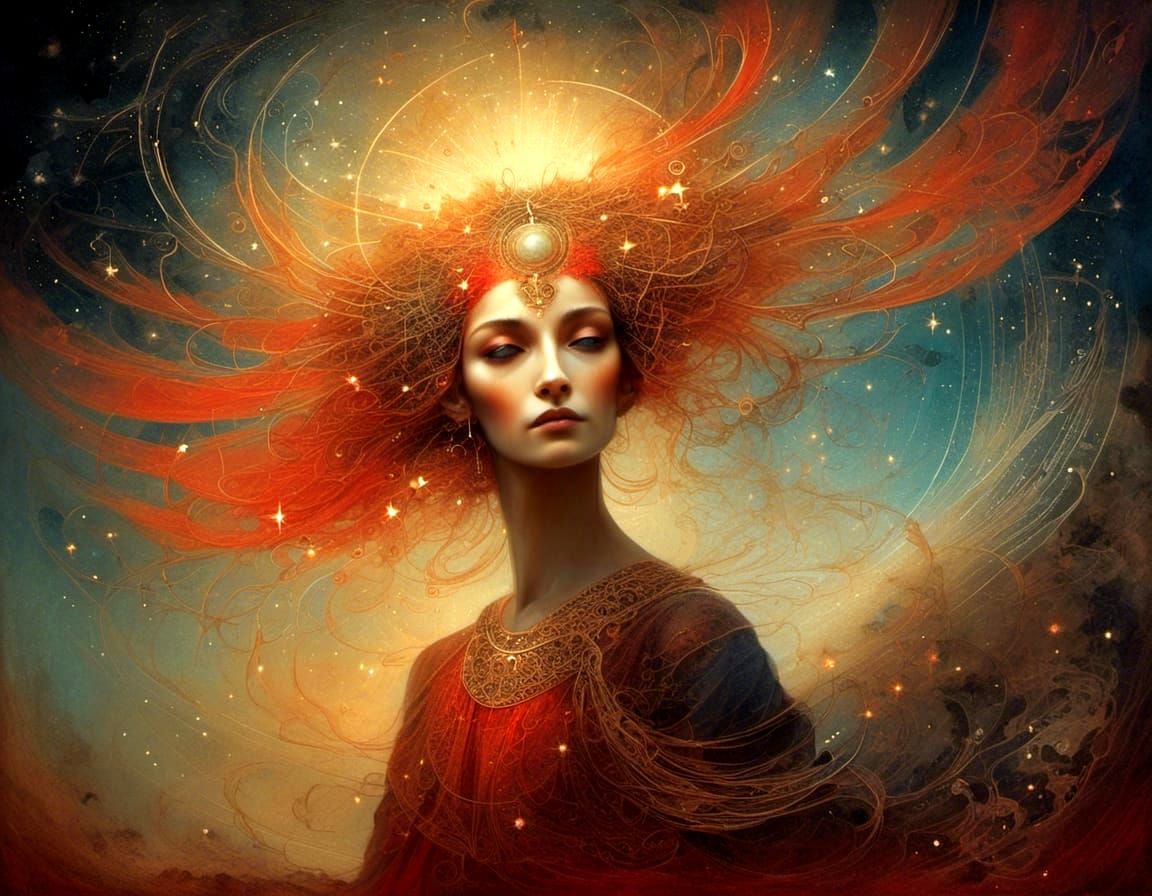 Arianrhod ~ Celtic Goddess of the Stars