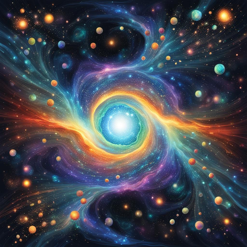 Shimmering Iridescence of the Universe