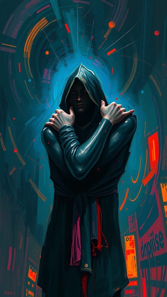 Embracing the Darkness in Vibrant Nightscapes