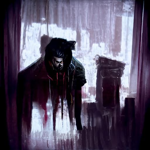 Sinister Hotel Room Scene