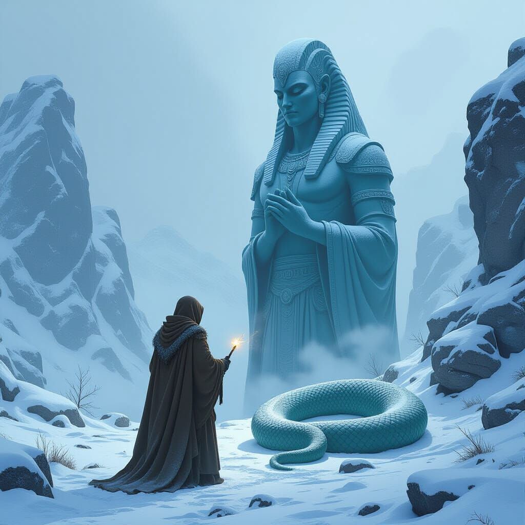 Frozen Wilderness: Striking the Serpent Idol