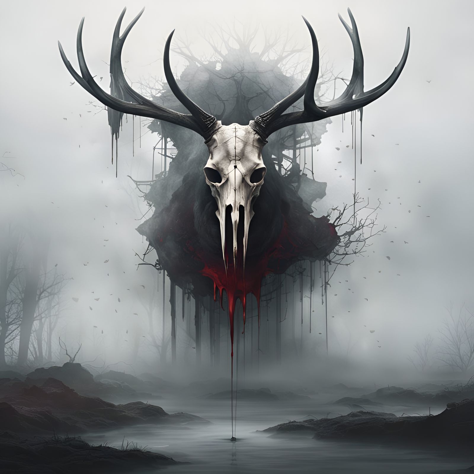 Spectral 12 (Deer Skull) --