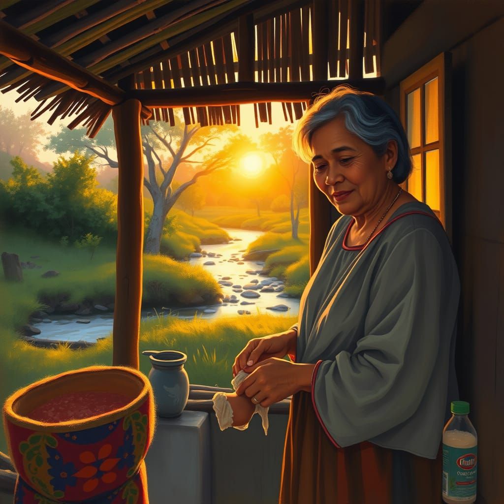 A Healer's Gentle Touch in a Cozy Filipino Village