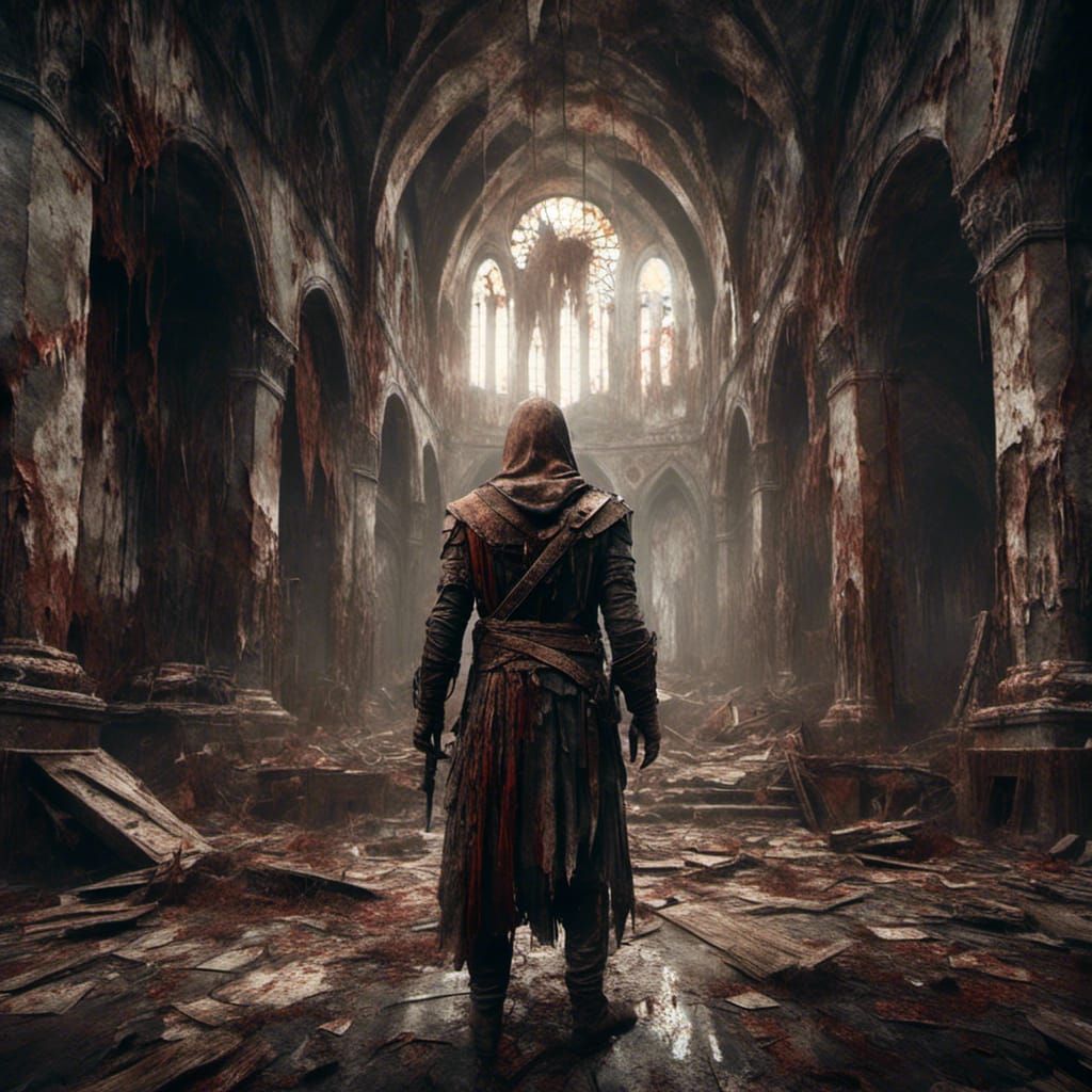 Ezio Auditore da Firenze: Detailed Fantasy Concept Art