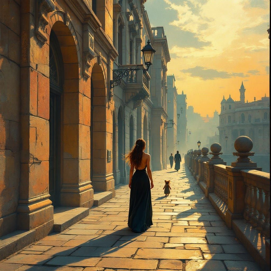 Viking Runestones Meet Venetian Art Deco Design