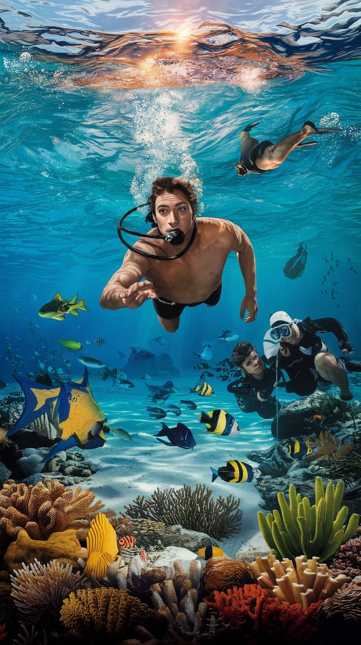 Underwater Adventures of Jacques-Yves Cousteau Movie Poster
