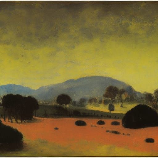 Tea and Wine Gathering in Baroque-Expressionist Style