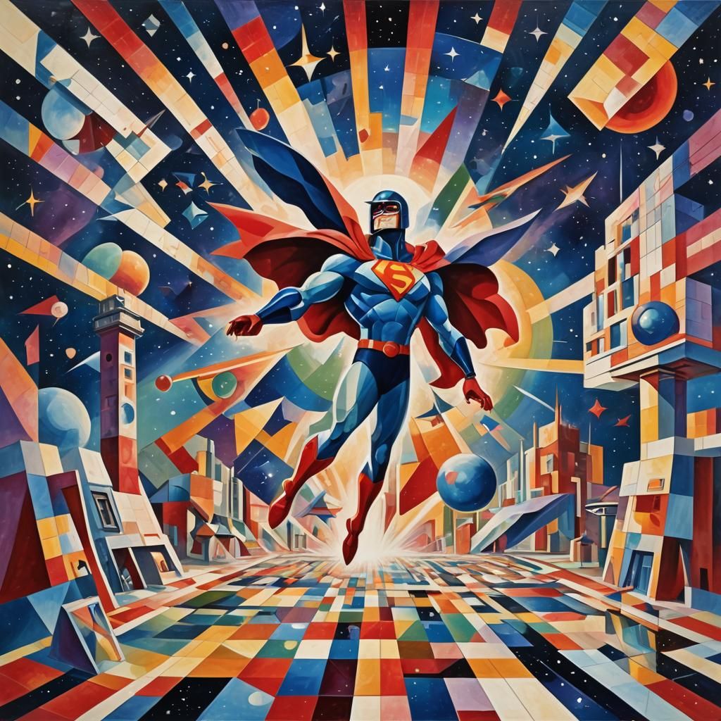 My cubed hero of cubism