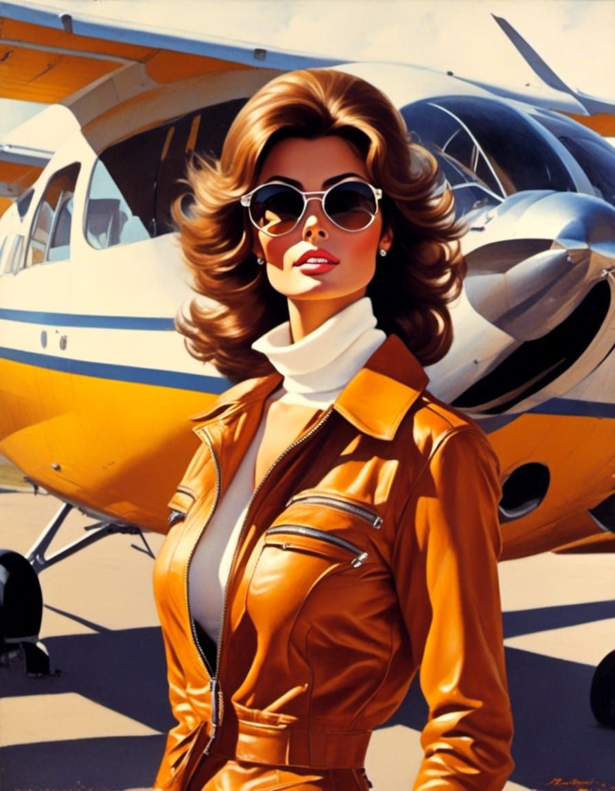 Jet Set Aviator in Palm Springs Style