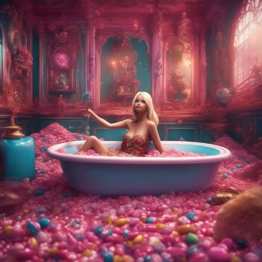 AI Interpretation of Barbie