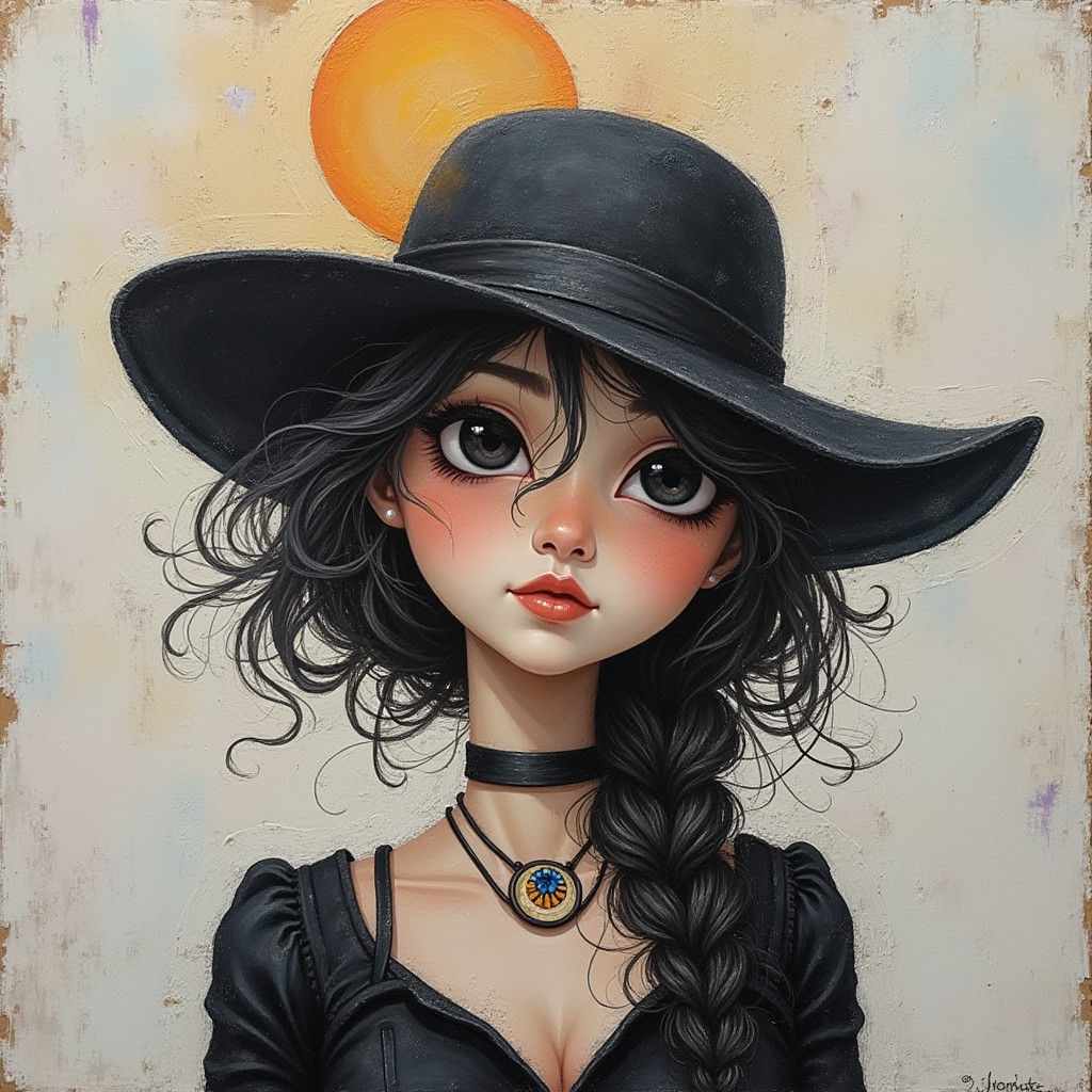 Abstract Trio: Sundance, Kit, and Black