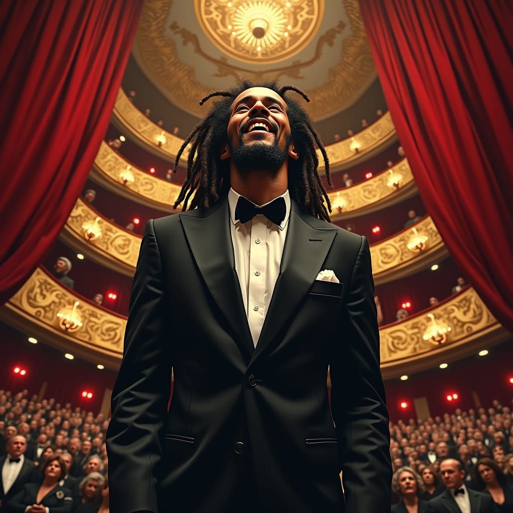 Bob Marley in Elegant Opera Performance