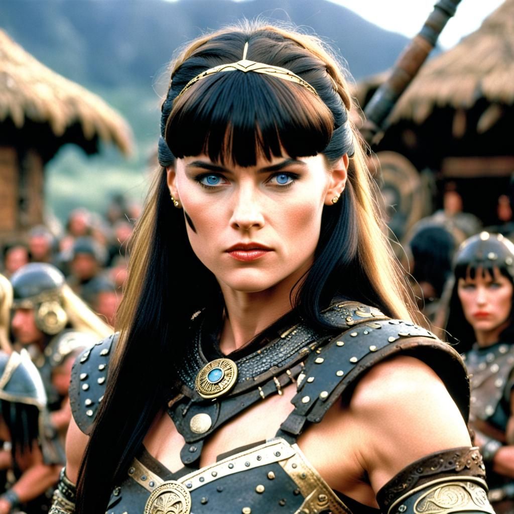 Epic Ancient Princess Warrior in Action