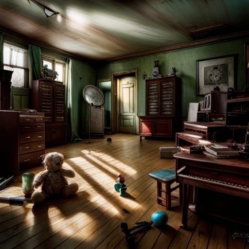 Haunted Kindergarten with Scary Toys