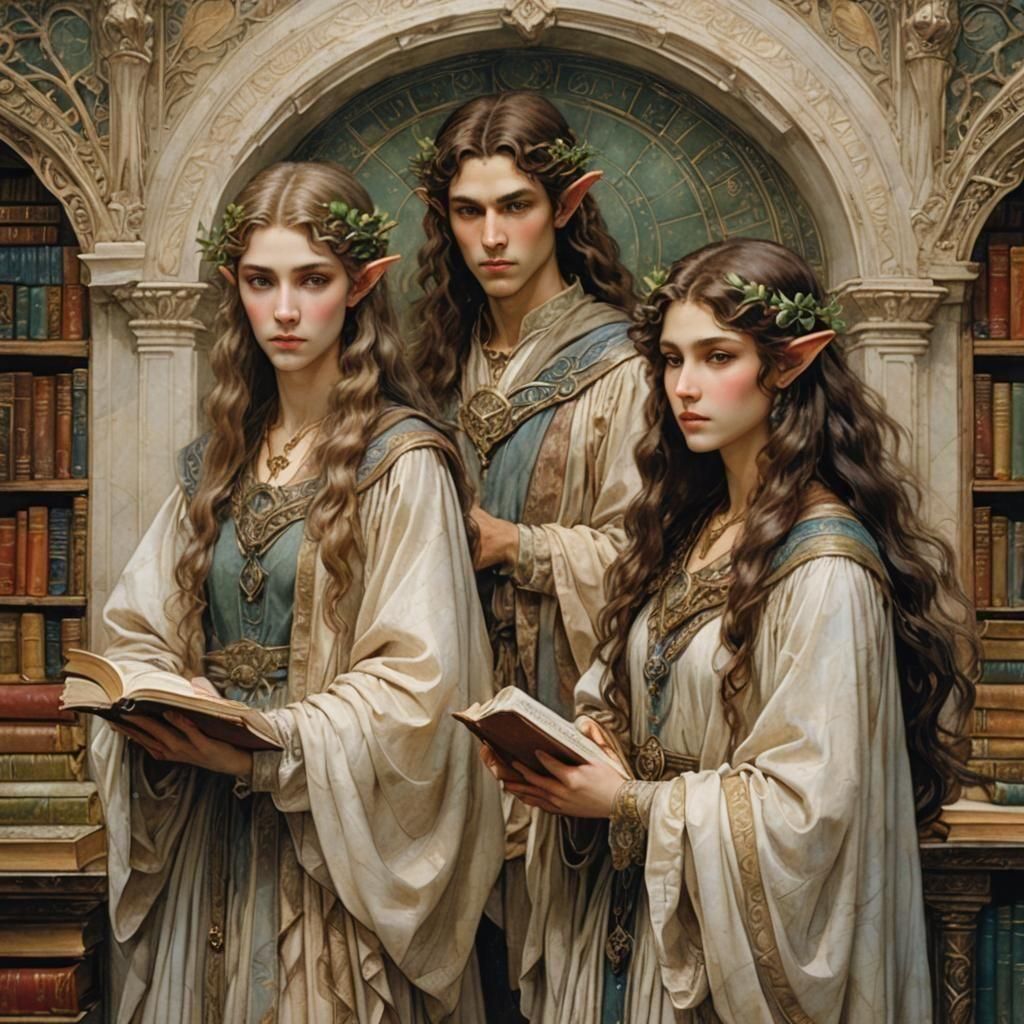 Elven Scholars
