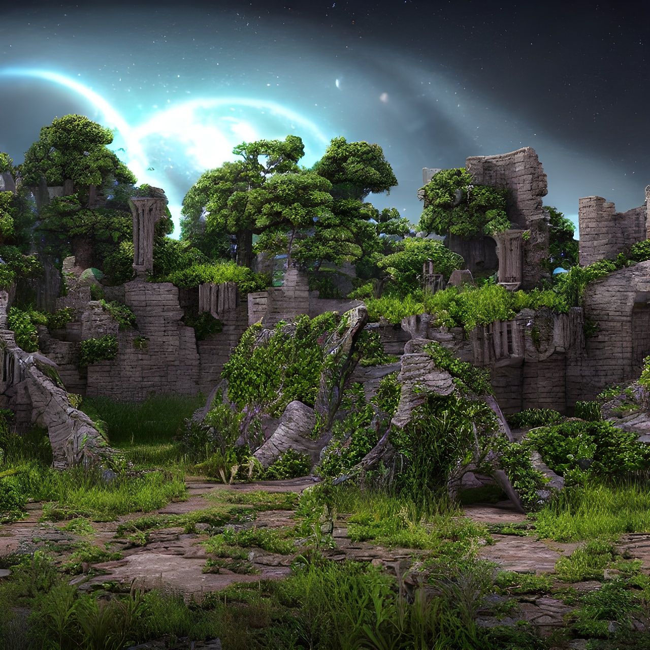 Exploring ancient Ruins!