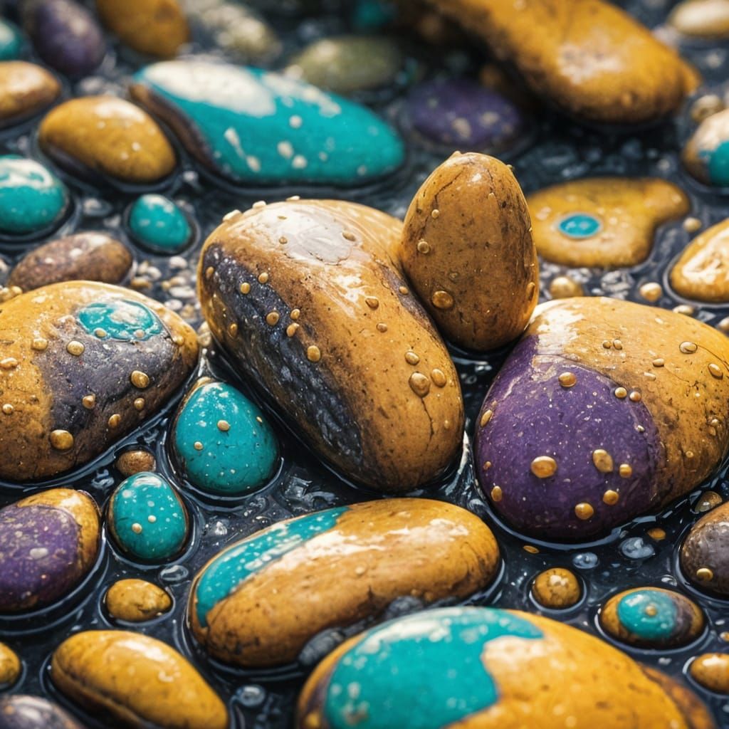 Gooey Rocks Fly Through the Air