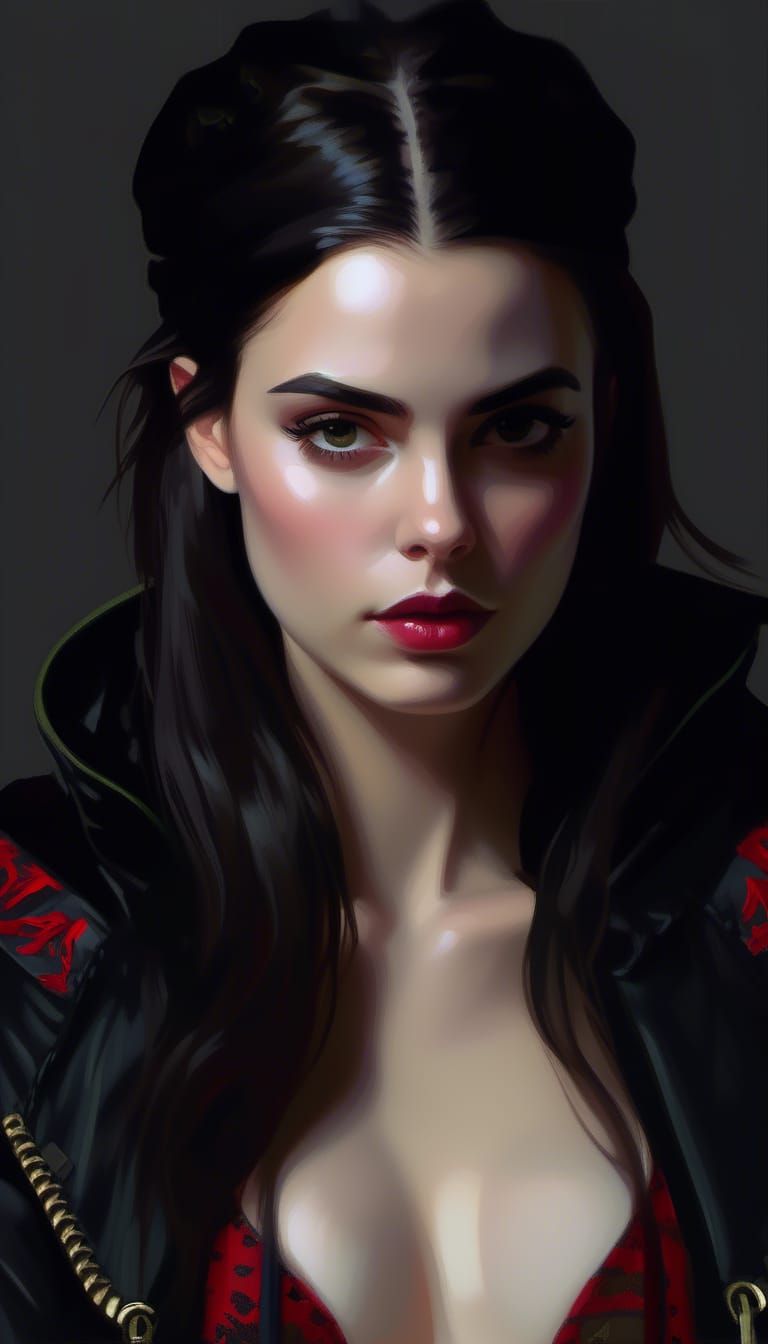 Ethereal Gothic Girl