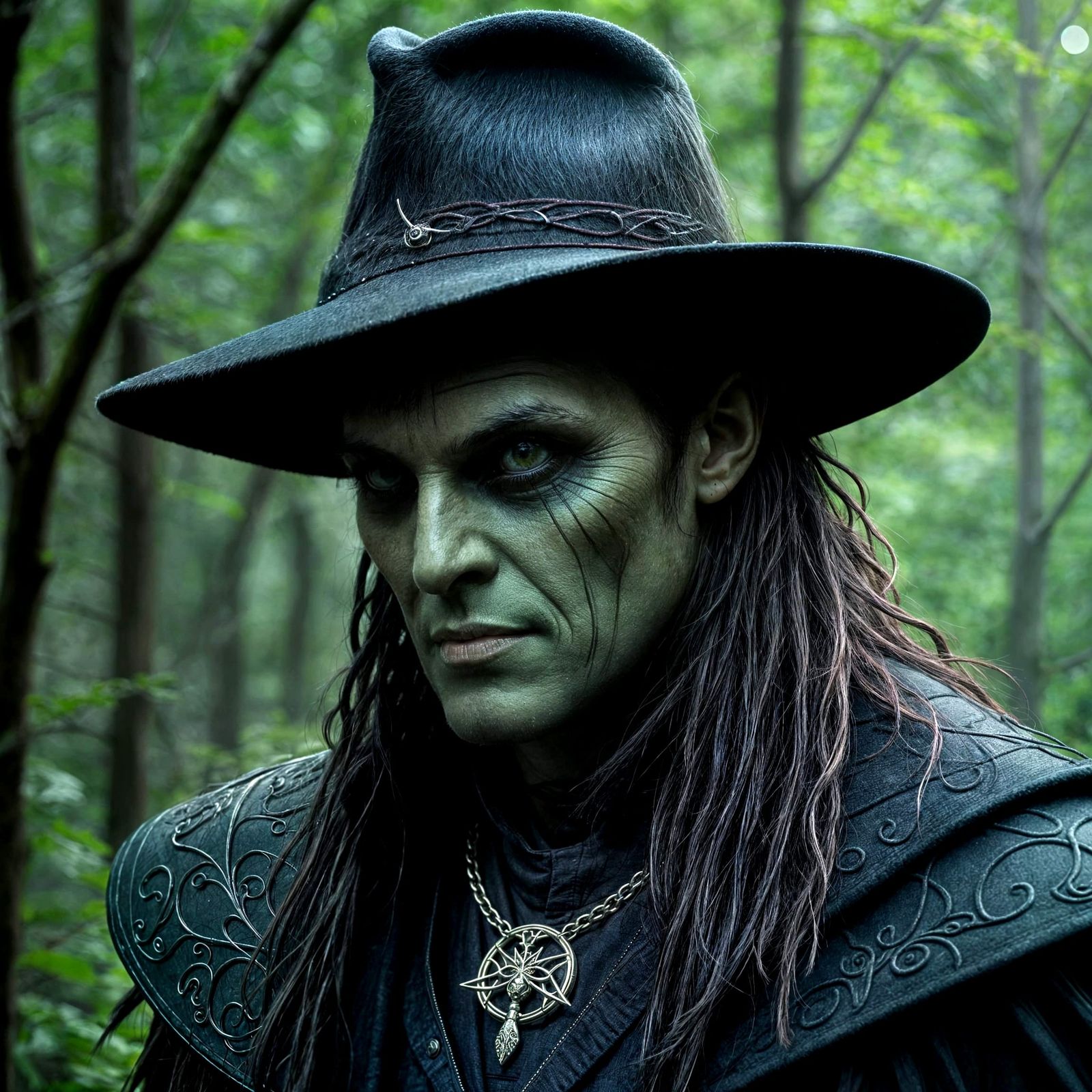 Dark Figure with Mysterious Intentions