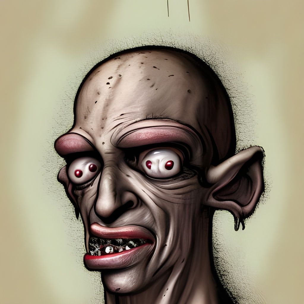 Hideous Figure in Doré Style