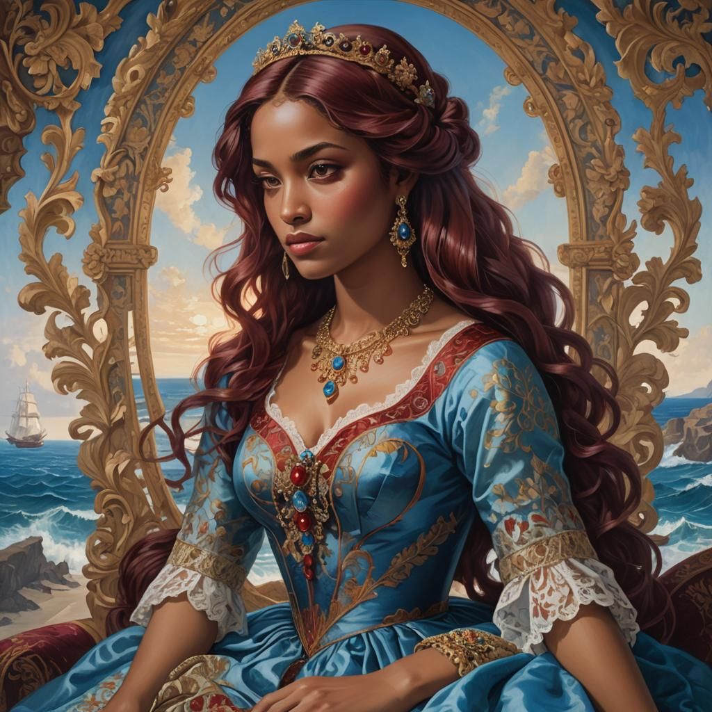 Noble Lady Portrait in Unreal Engine 5