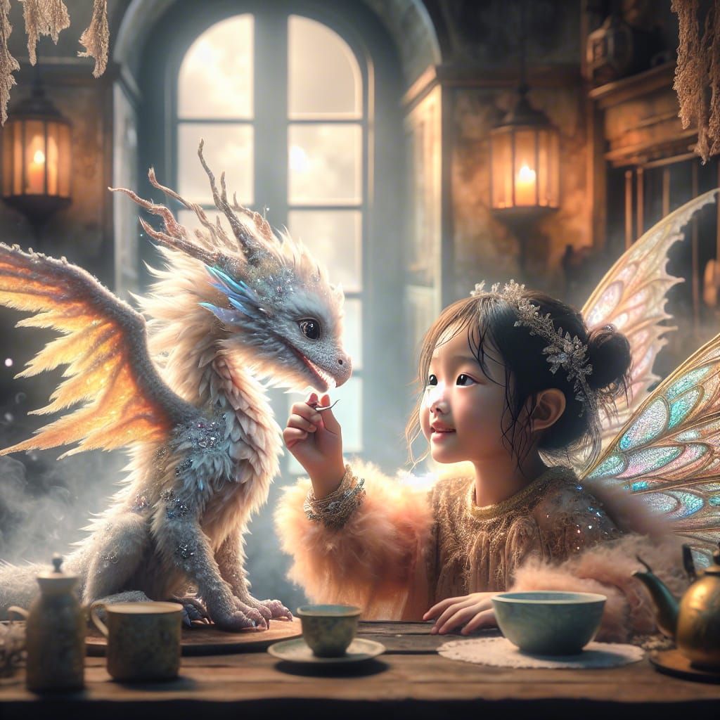 Mythical Animals, Feeding My Dragon