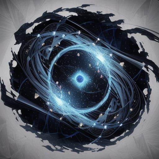 Surreal Glass Bottle of Unspoken Agony