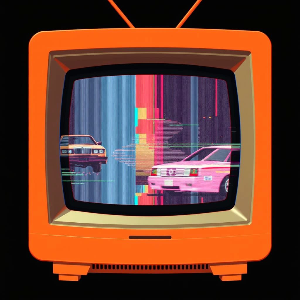 Glitching TV Art Inspired by Asian Artists
