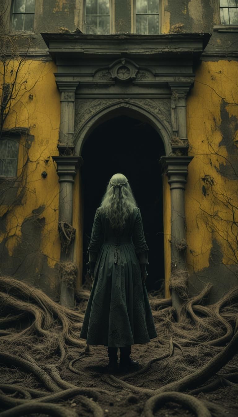 Roanoke Witch in Gothic, Eldritch Setting