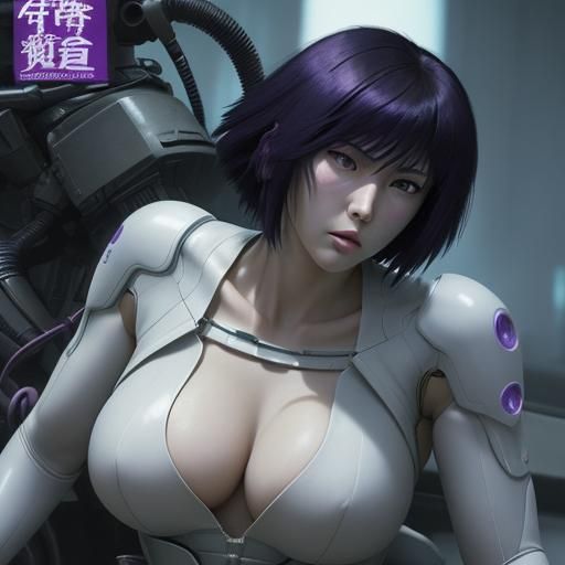 I dreamed of being 草薙素子 MOTOKO KUSANAGi in the anime Ghost in the Shell, fighting and defeating powerful machines,