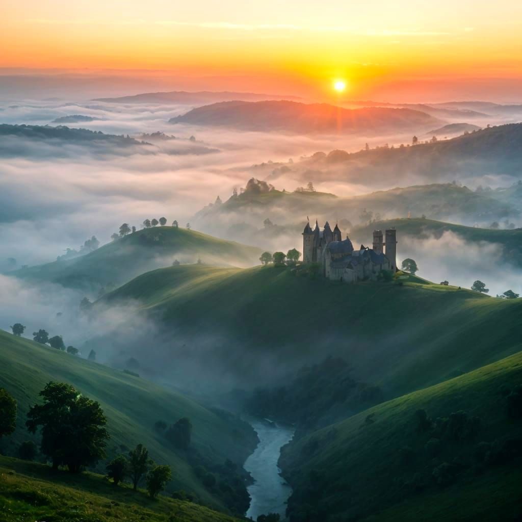 Sunrise on a September day