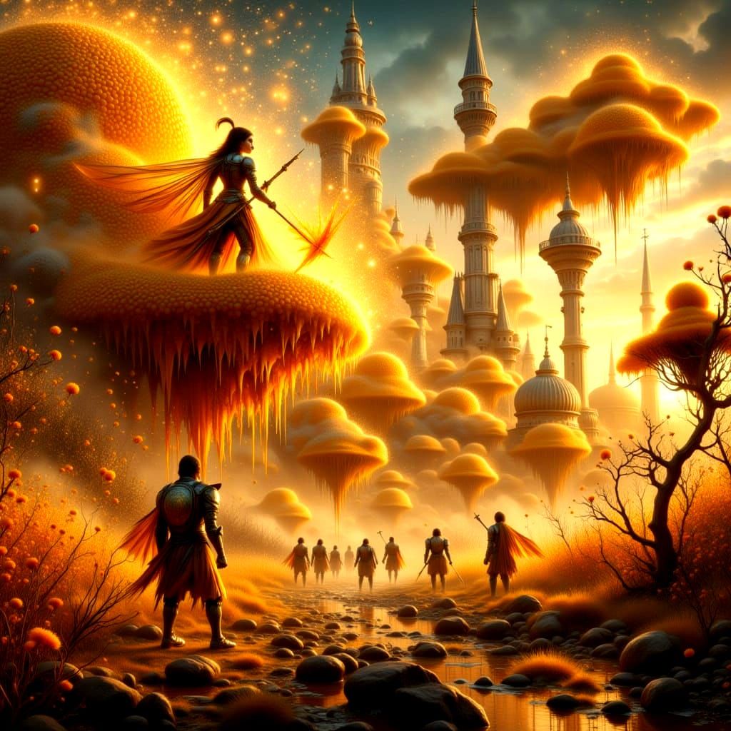 "Flight of the Golden Guardian"