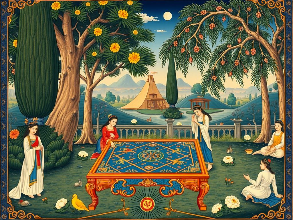 Persian miniature painting