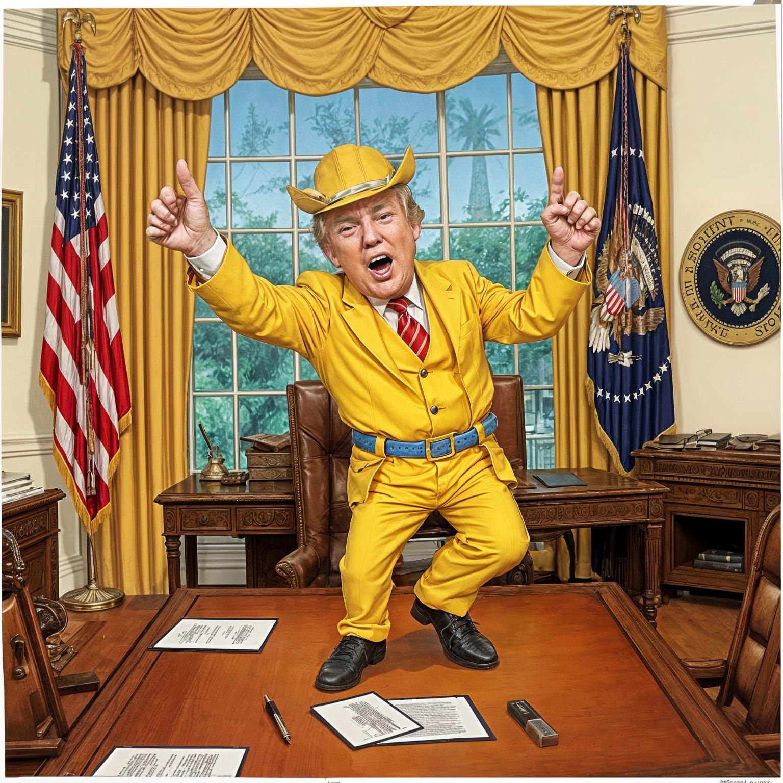 Donald Trump Celebrates YMCA as New National Anthem in Hilar...