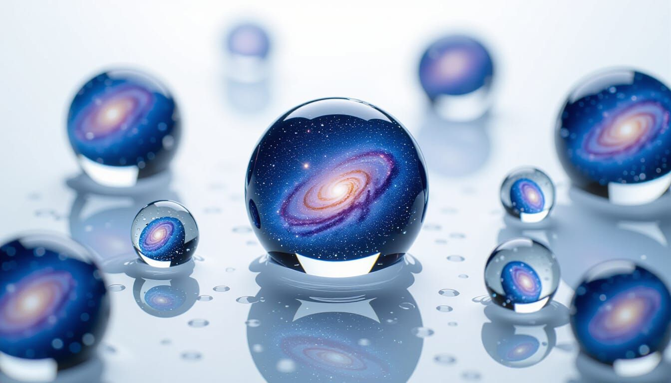 Galactic Raindrops: Universe in Every Drop