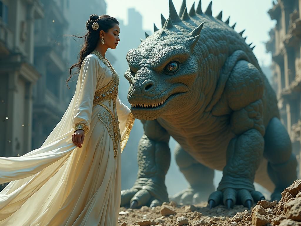 The princess and the kaiju