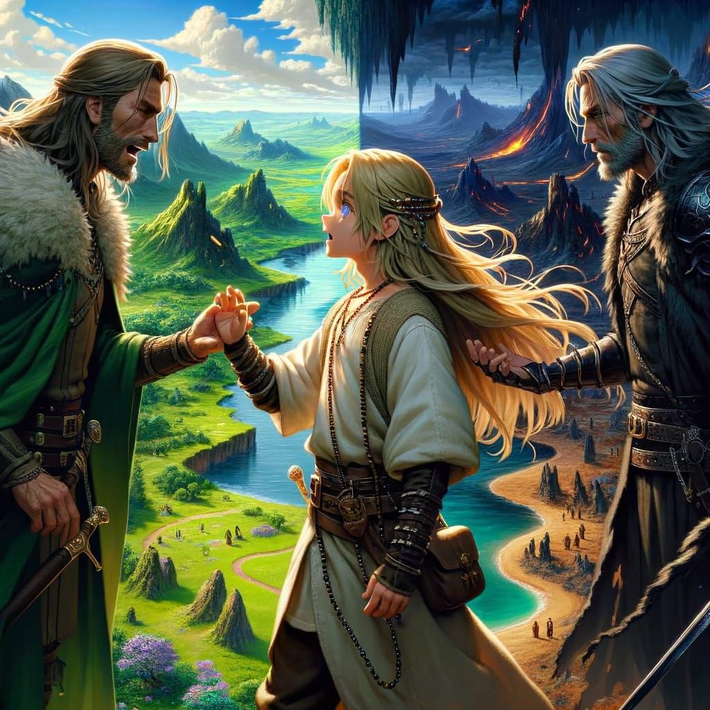 Anime Warrior's Past, Present, and Future Collide