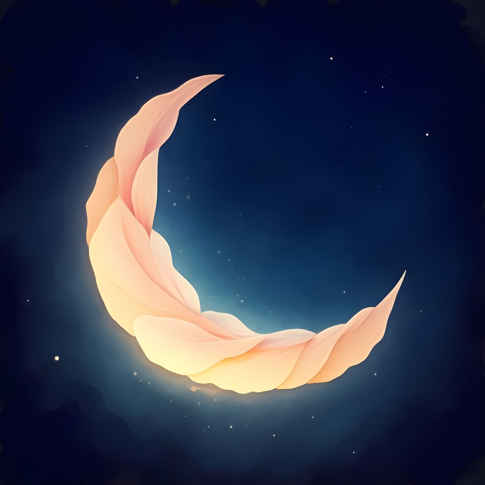 Lunar Blossom in Celestial Bloom