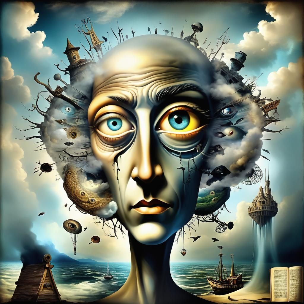 Surreal Eye in the Sky