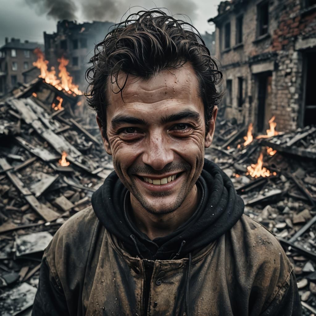 Saint Jimmy Deals Cards in Burning Suburbs