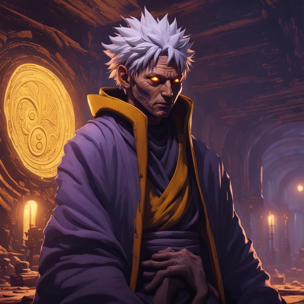 Obito: Dark Fantasy Concept Art in 8K
