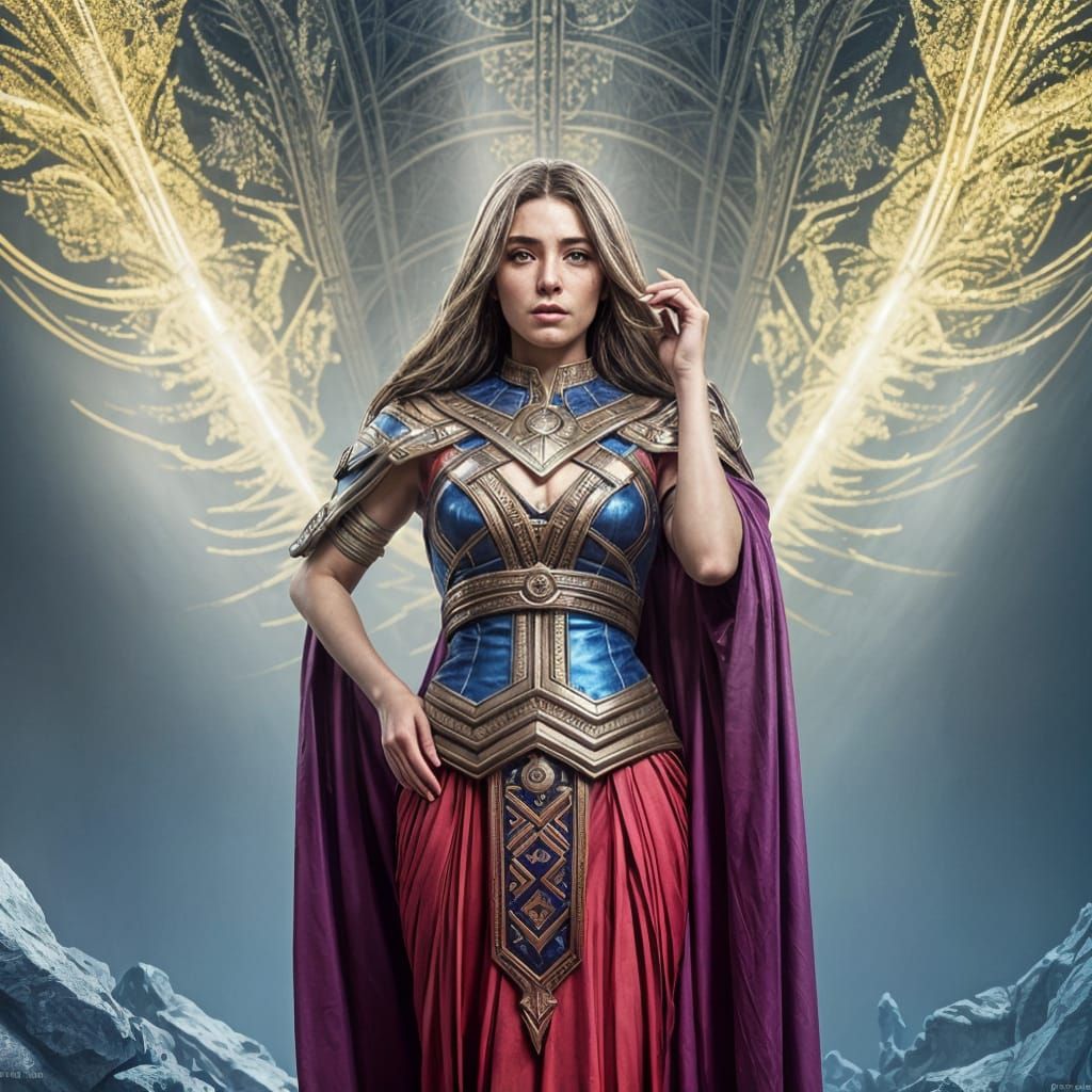 Pythia receives a prophetic vision