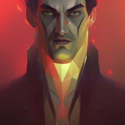 Mr Sinister Portrait in Hyperdetailed Style