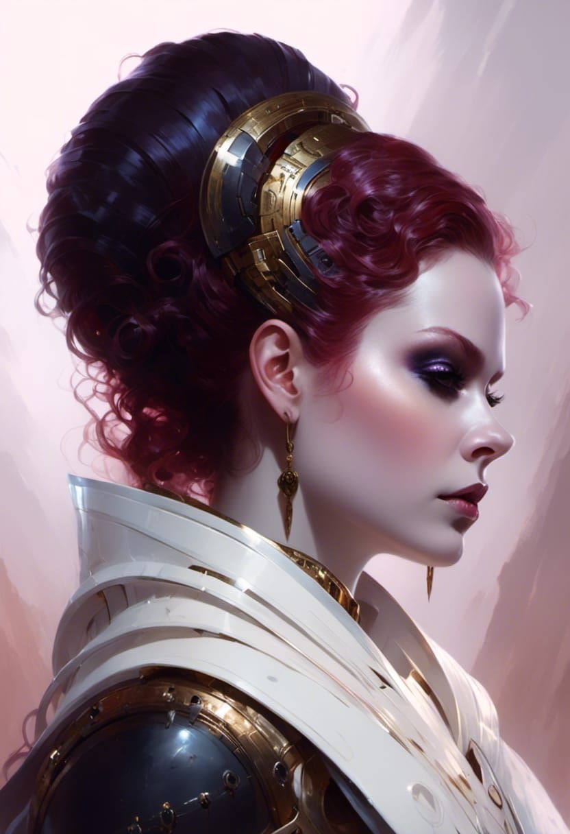 Warhammer 40k Sister of Silence Portrait