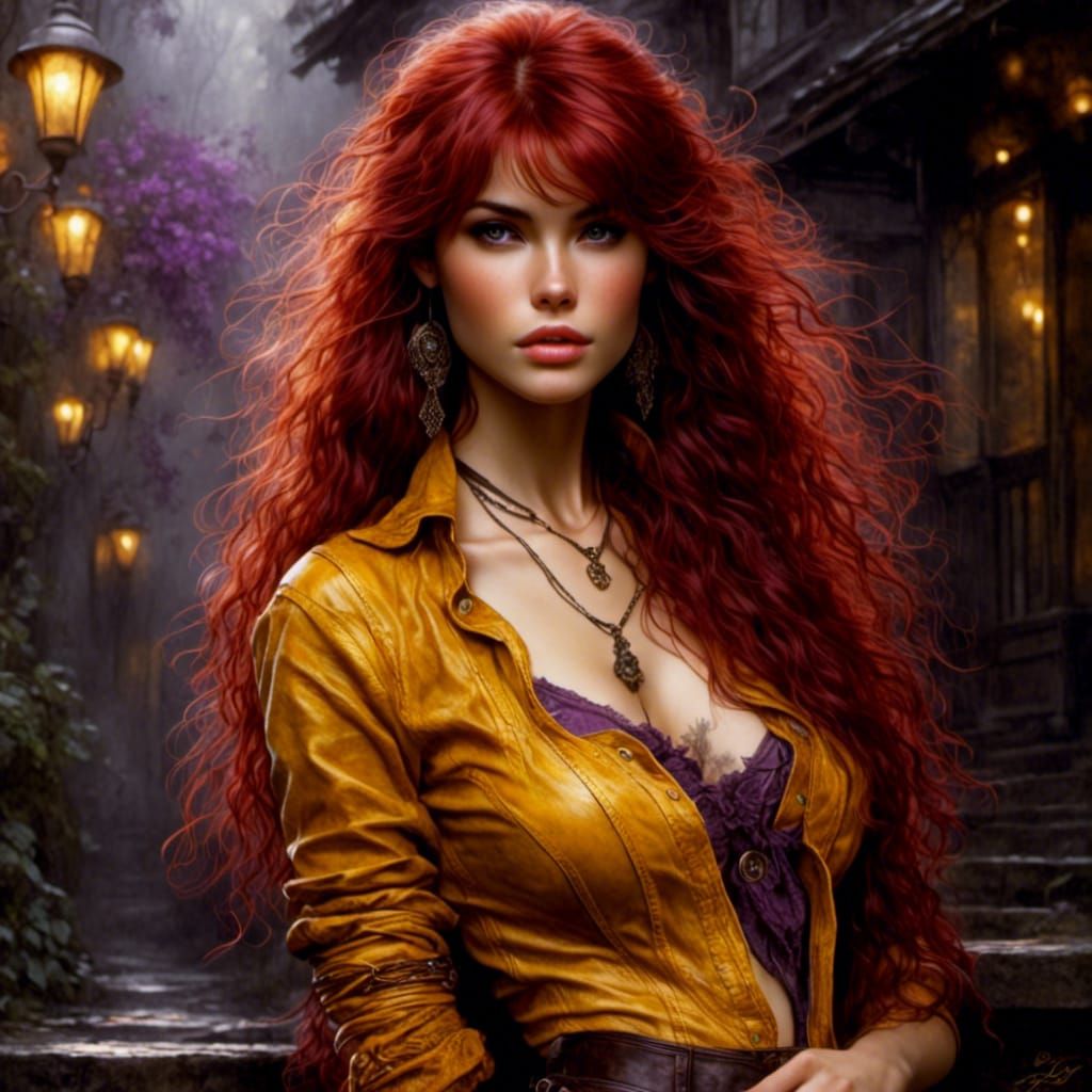 Hyperrealistic Portrait of a Beautiful Woman in Digital Art