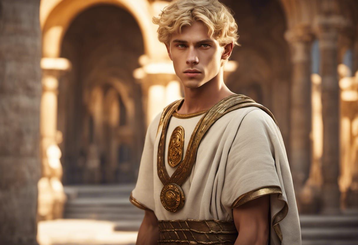 Roman Youth: Detailed Matte Painting in Unreal Engine