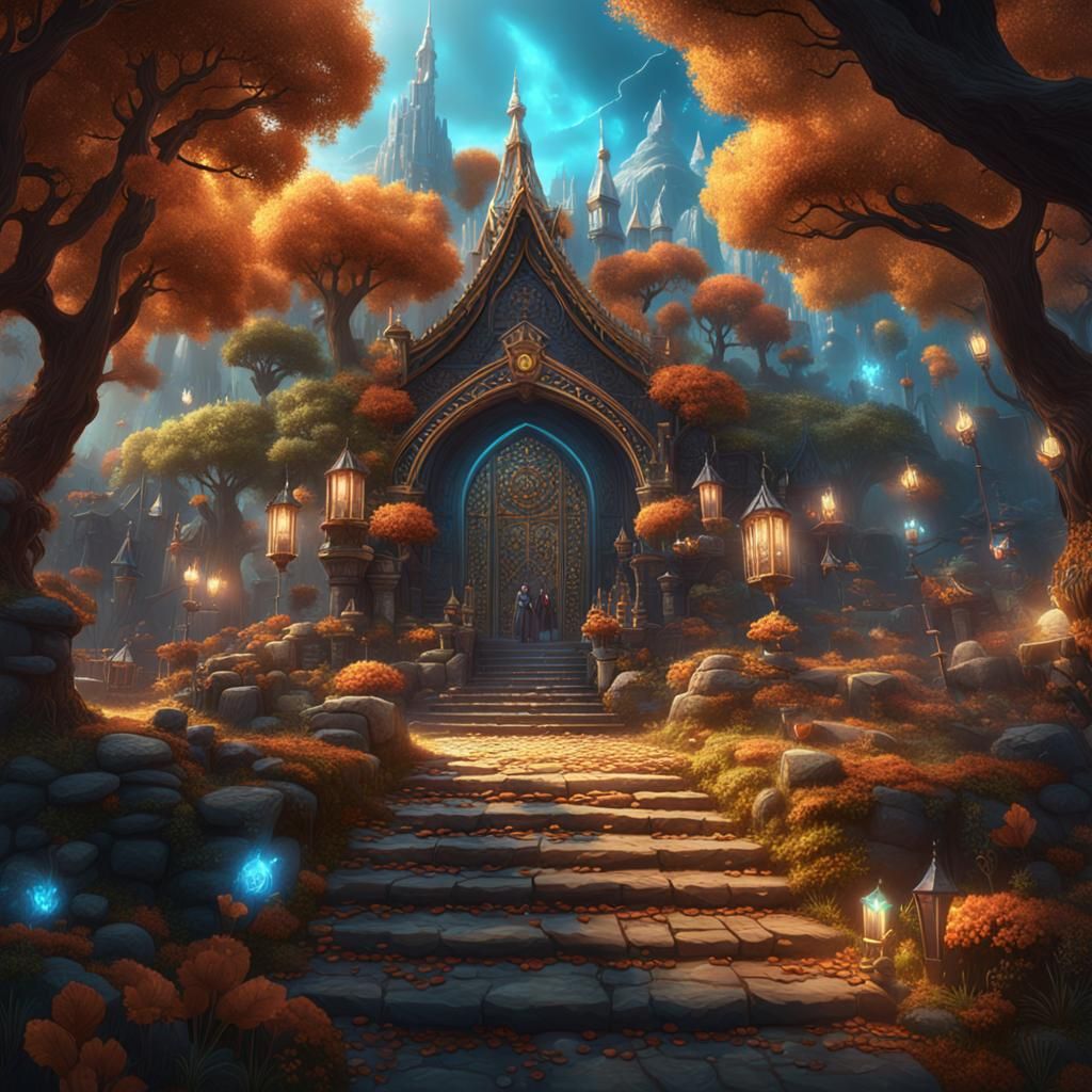 Celebratory Thank You Art: Fantasy Concept