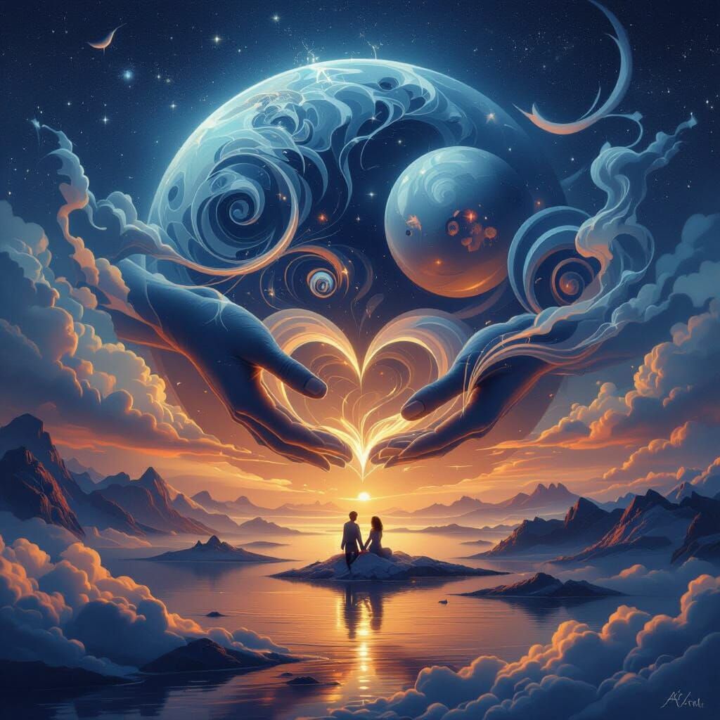 Dreamlike Calm: Where Reality Meets Imagination